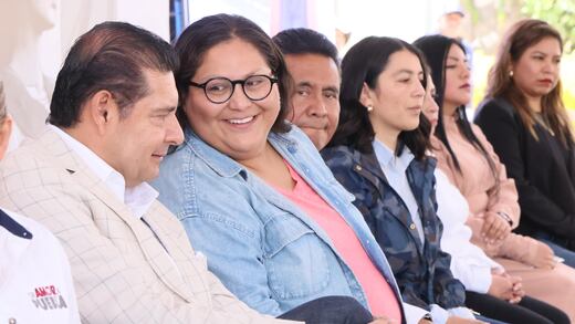 “Es tiempo de mujeres”: Alejandro Armenta y Citlalli Hernández escucharon propuestas en Coronango contra la violencia de género