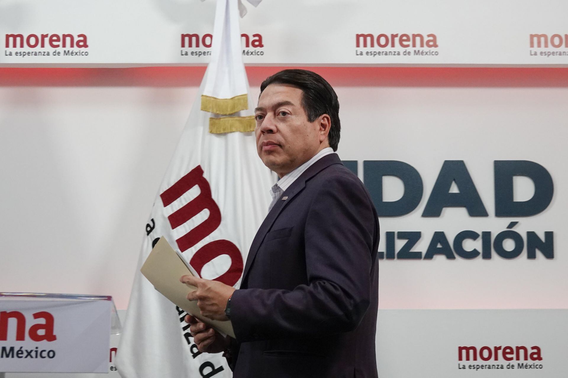 Mario Delgado, presidente nacional de Morena