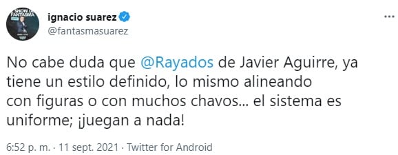 Críticas a Javier Aguirre