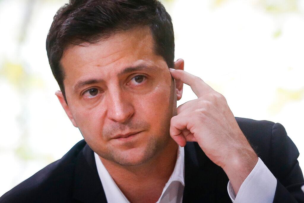 Volodimir Zelenski, presidente de Ucrania