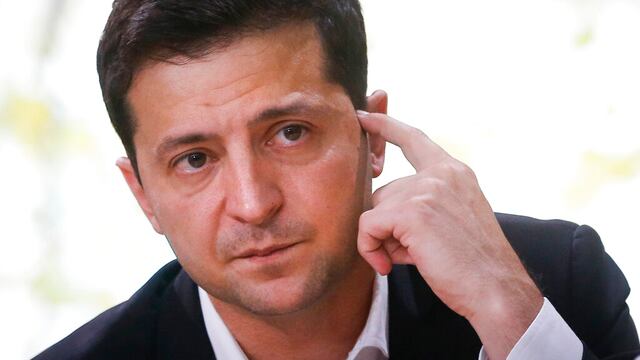 Volodimir Zelenski, presidente de Ucrania