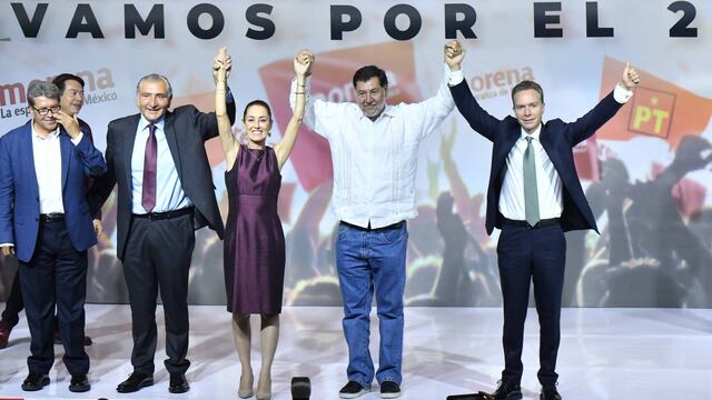 Claudia Sheinbaum Pardo, fue designada mediante encuestas como coordinadora de la 4T