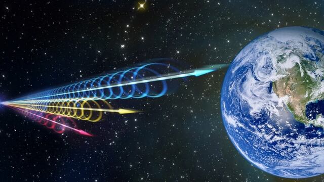 Señales espaciales llegan a la Tierra