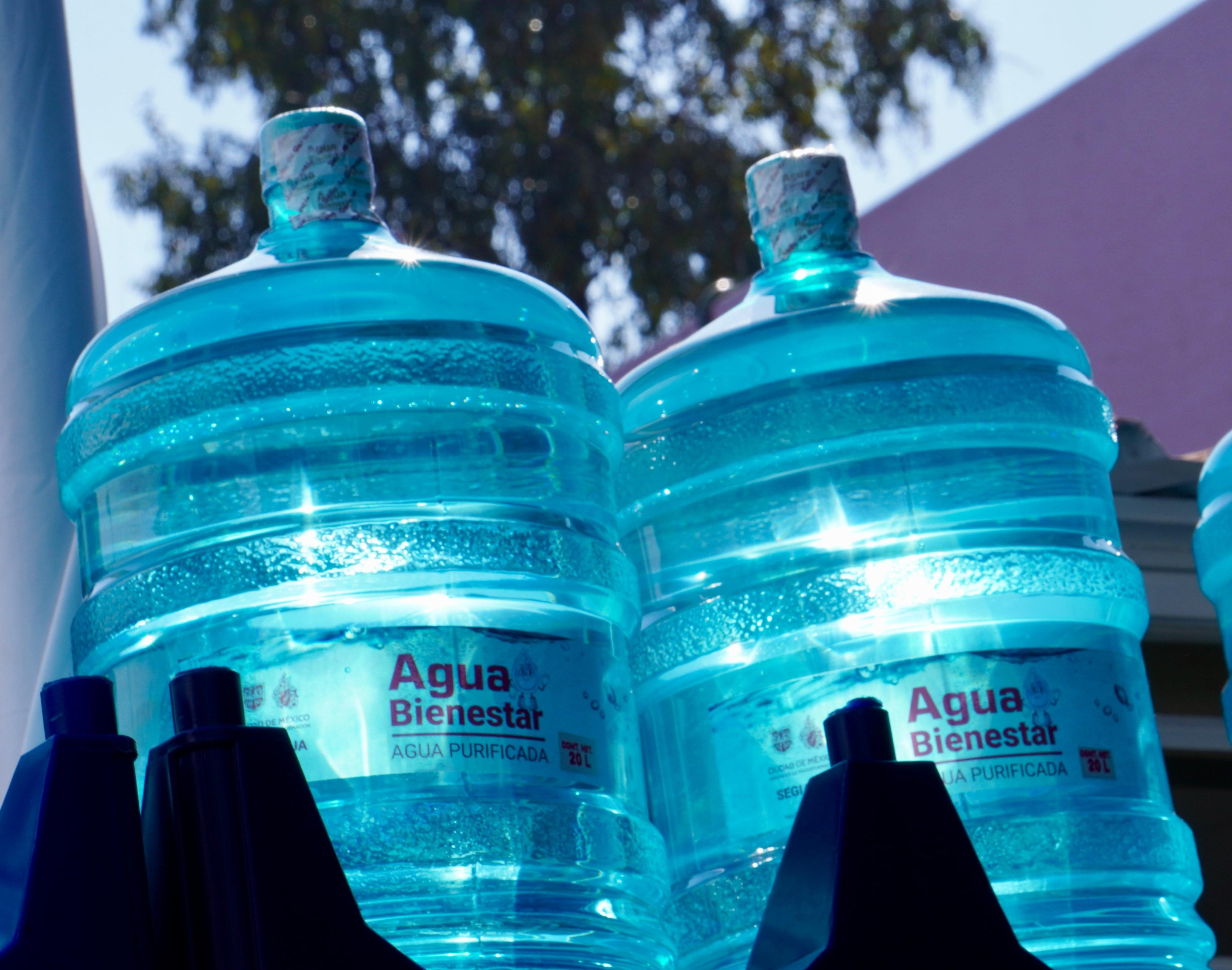 Agua Bienestar venderá el garrafón de agua a 5 pesos