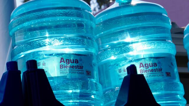 Agua Bienestar venderá el garrafón de agua a 5 pesos