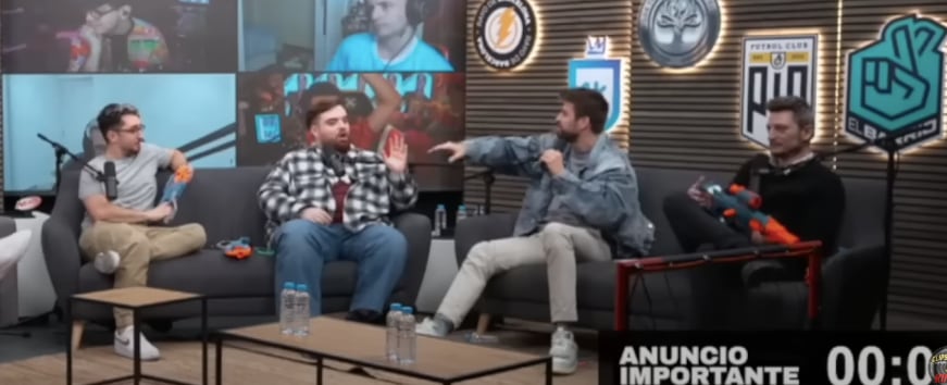 Ibai Llanos explota contra Gerard Piqué