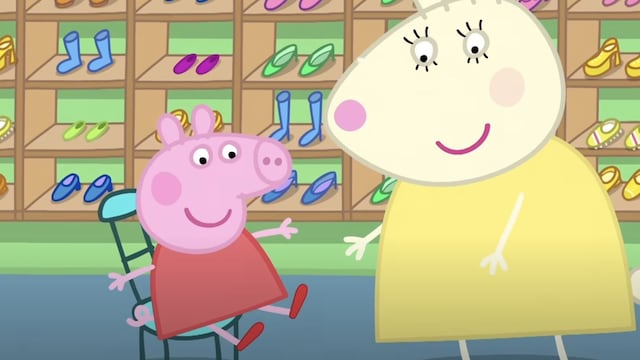 Peppa Pig estrena zapatos con Mamá Cerdita