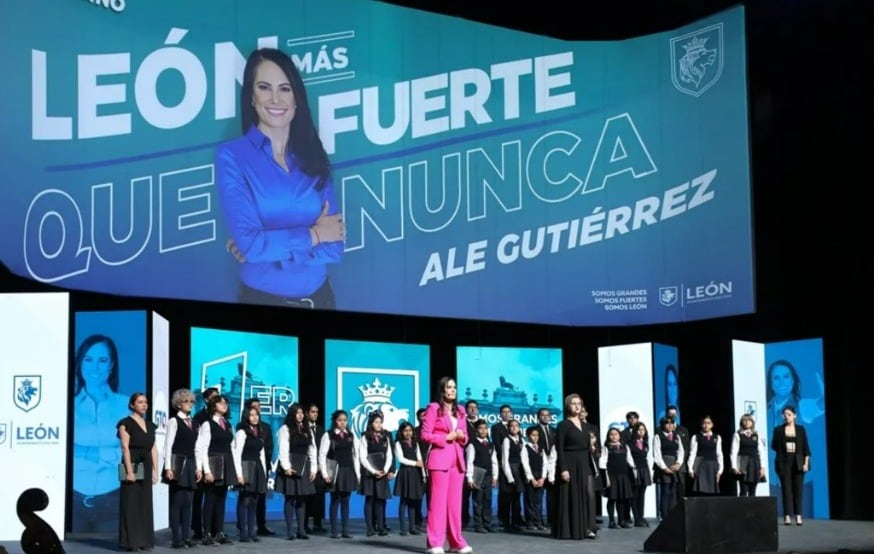 Alcaldesa de León, Alejandra Gutiérrez Campos