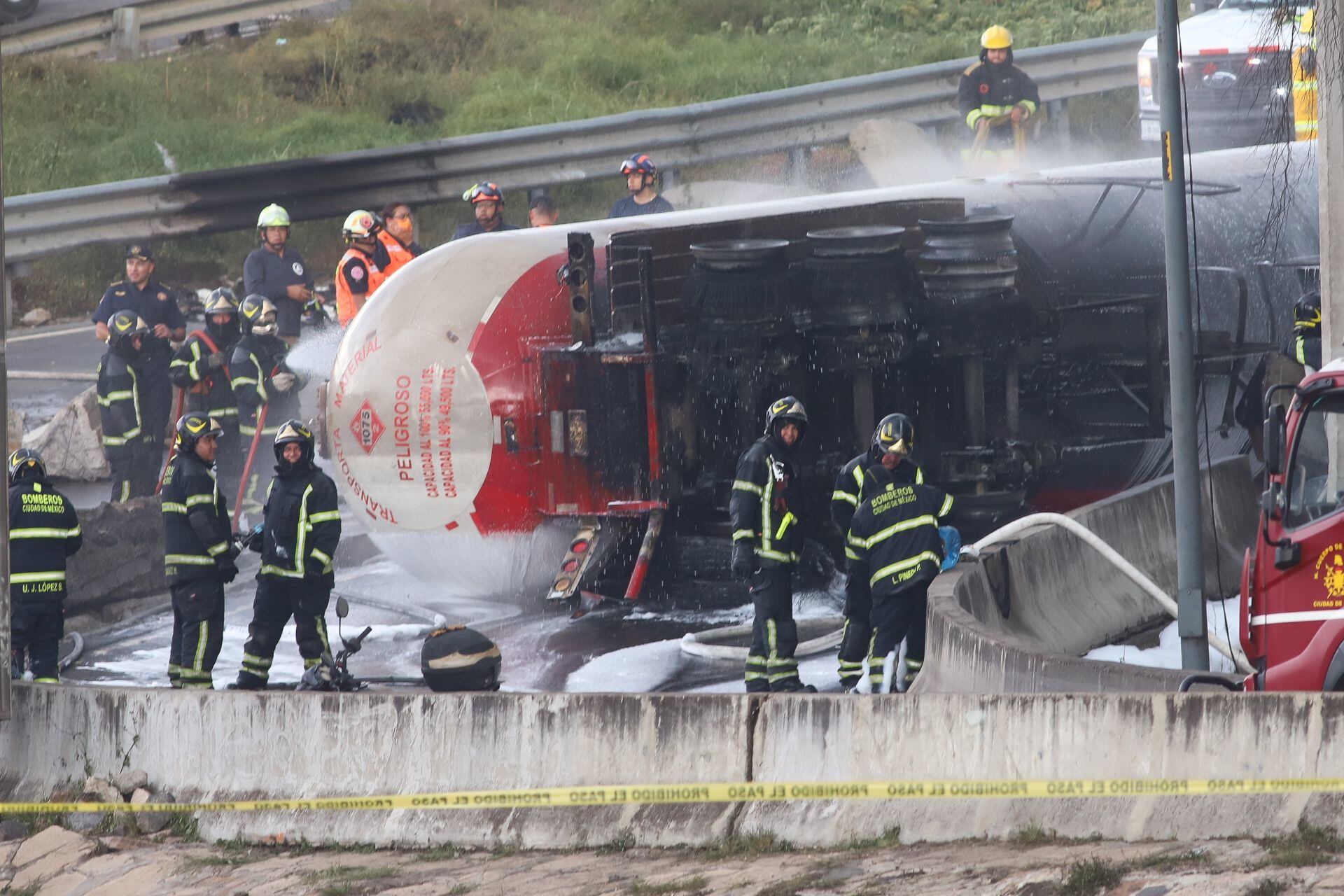 Pipa ocasiona explosión en Puente La Concordia: 94 heridos y 8 muertos
