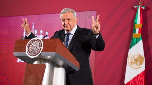 AMLO en conferencia de prensa