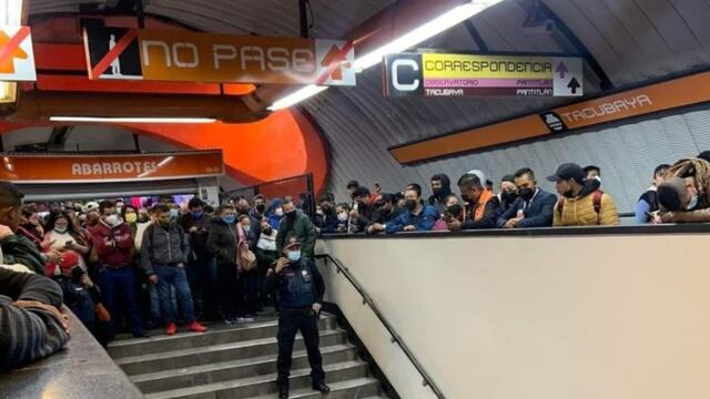 Caos en la Línea 7 del Metro CDMX
