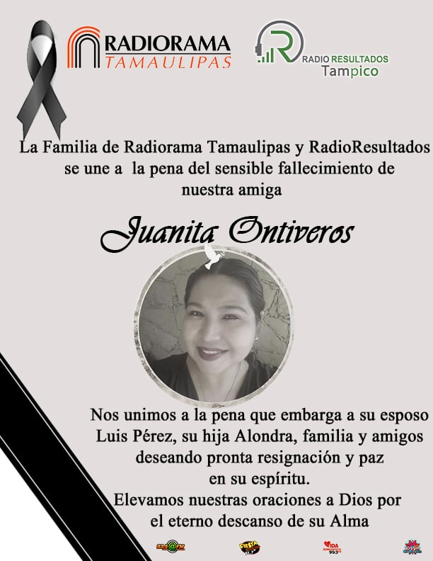 ¿Qué le pasó a Juana María Ontiveros? Era operadora de radio en Tamaulipas