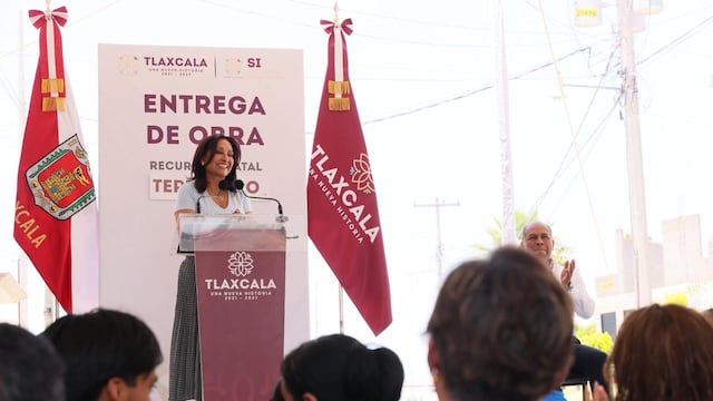 Lorena Cuéllar reiteró que Tlaxcala tendrá 7 mil nuevas obras sin contratar deuda pública