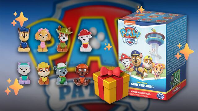 Mini figura de Paw Patrol sorpresa