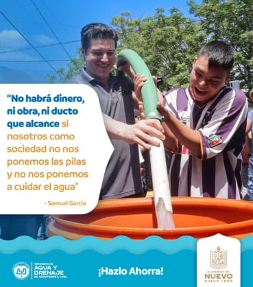 Mensaje Agua y Drenaje