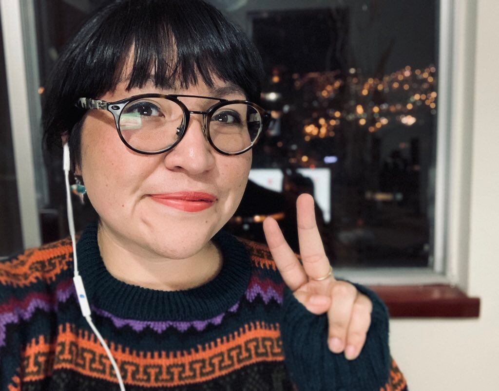 La periodista Alina Duarte