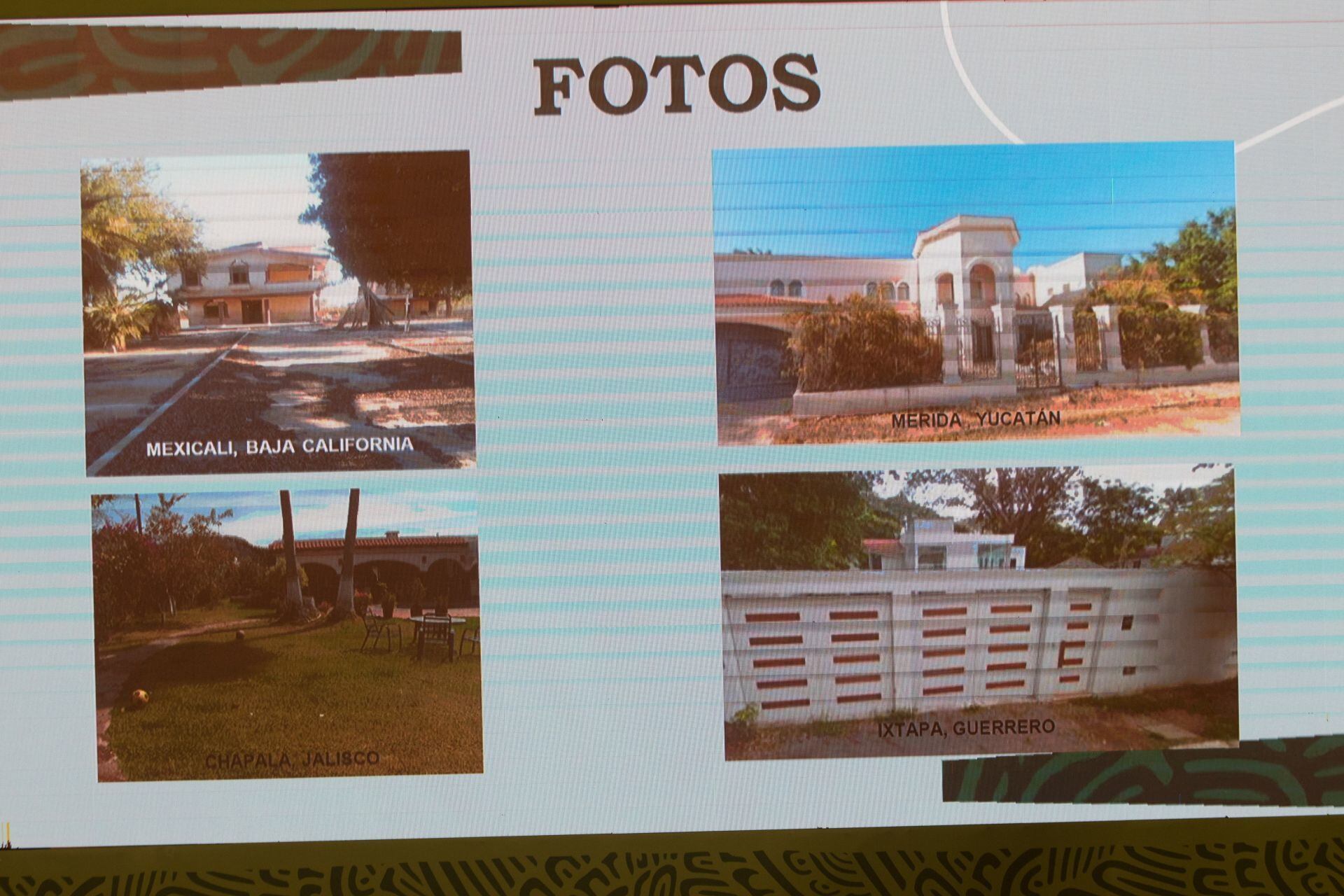 Inmuebles decomisados