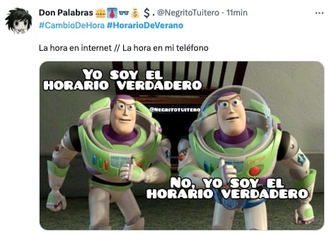 memes por el fallido horario de verano
