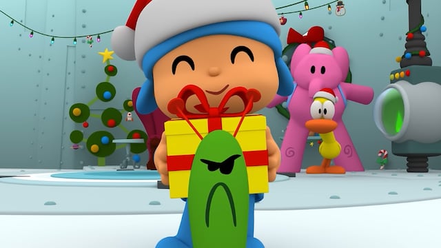 Pocoyó celebra la Navidad