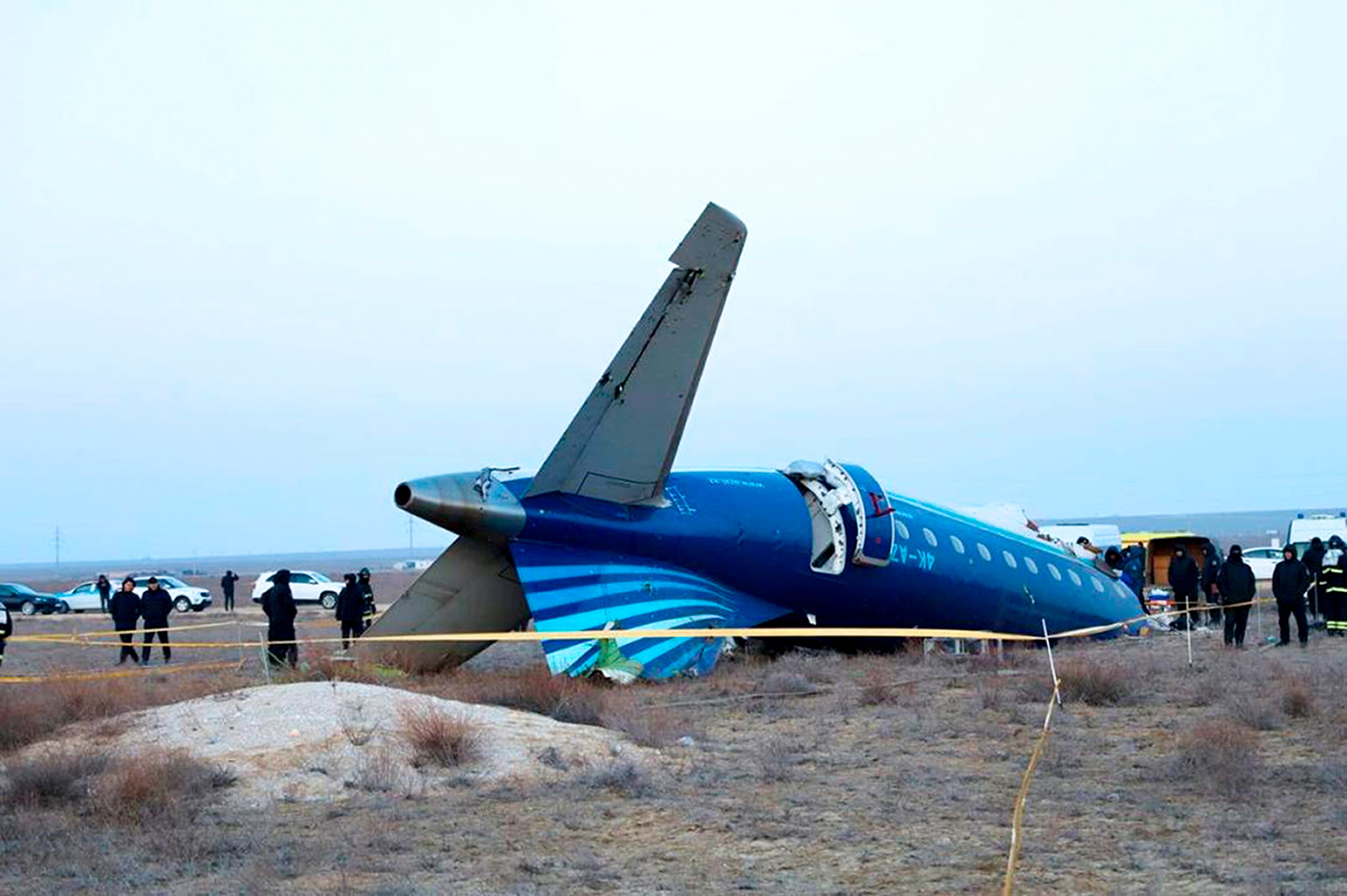Caída de avión de Azerbaijan Airlines
