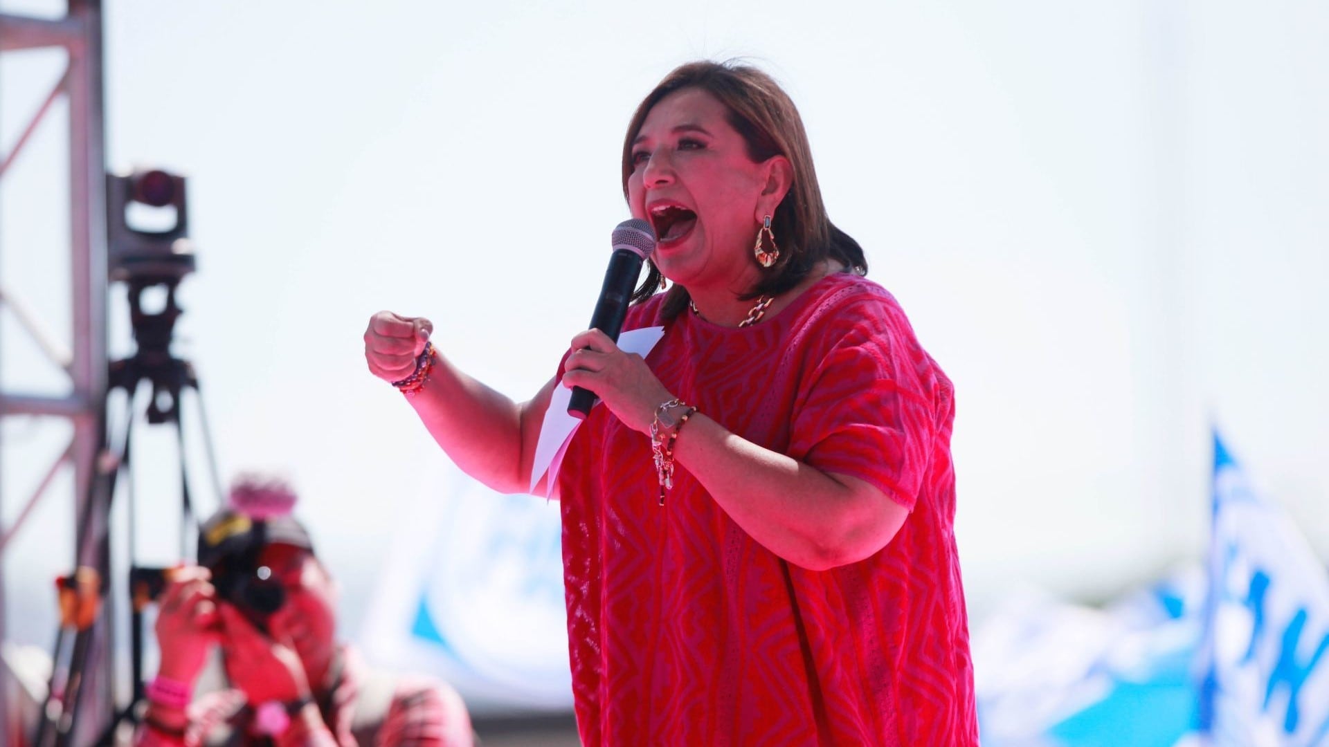 Xóchitl Gálvez, candidata de la coalición Fuerza y Corazón por México