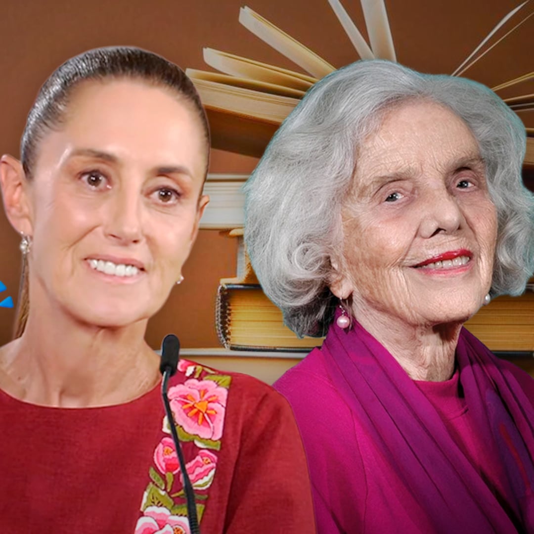 “Extraordinaria mujer”: Sheinbaum celebra a Elena Poniatowska en su cumpleaños