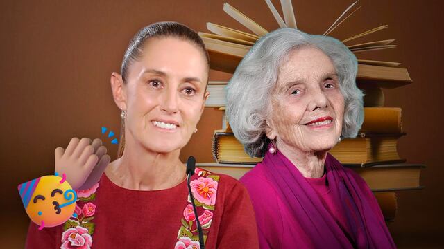 Claudia Sheinbaum manda felicitación a Elena Poniatowska por su cumpleaños 94