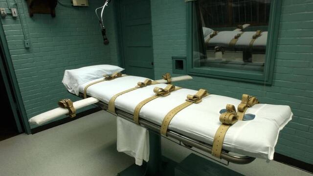 Sala de inyección letal.