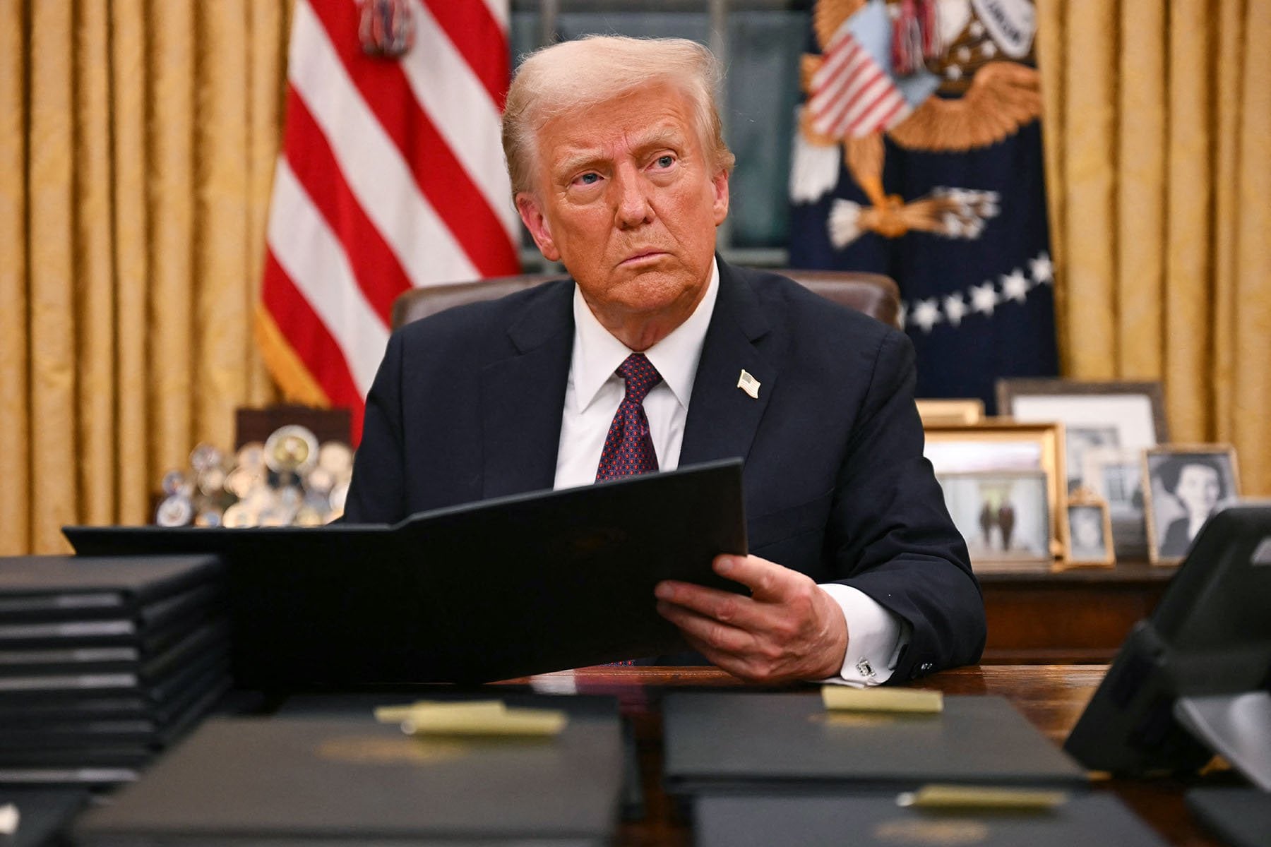 Donald Trump, presidente de los Estados Unidos