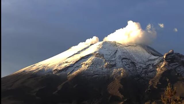Volcán Popocatépetl el 23 de septiembre