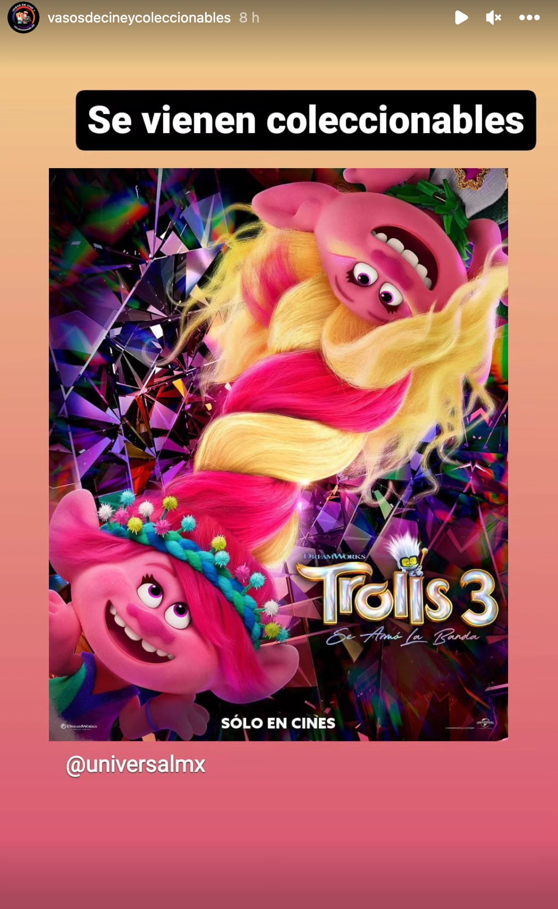 Rumor coleccionables Trolls 3
