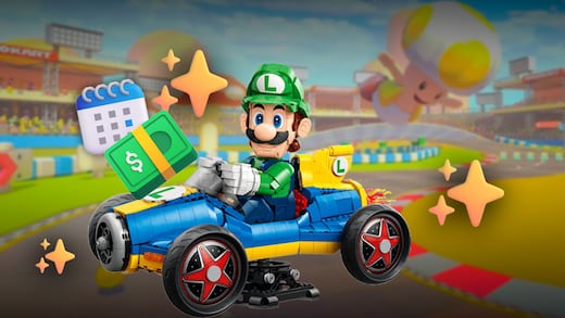 LEGO de Luigi de Mario Kart: precio y cuándo comprarlo