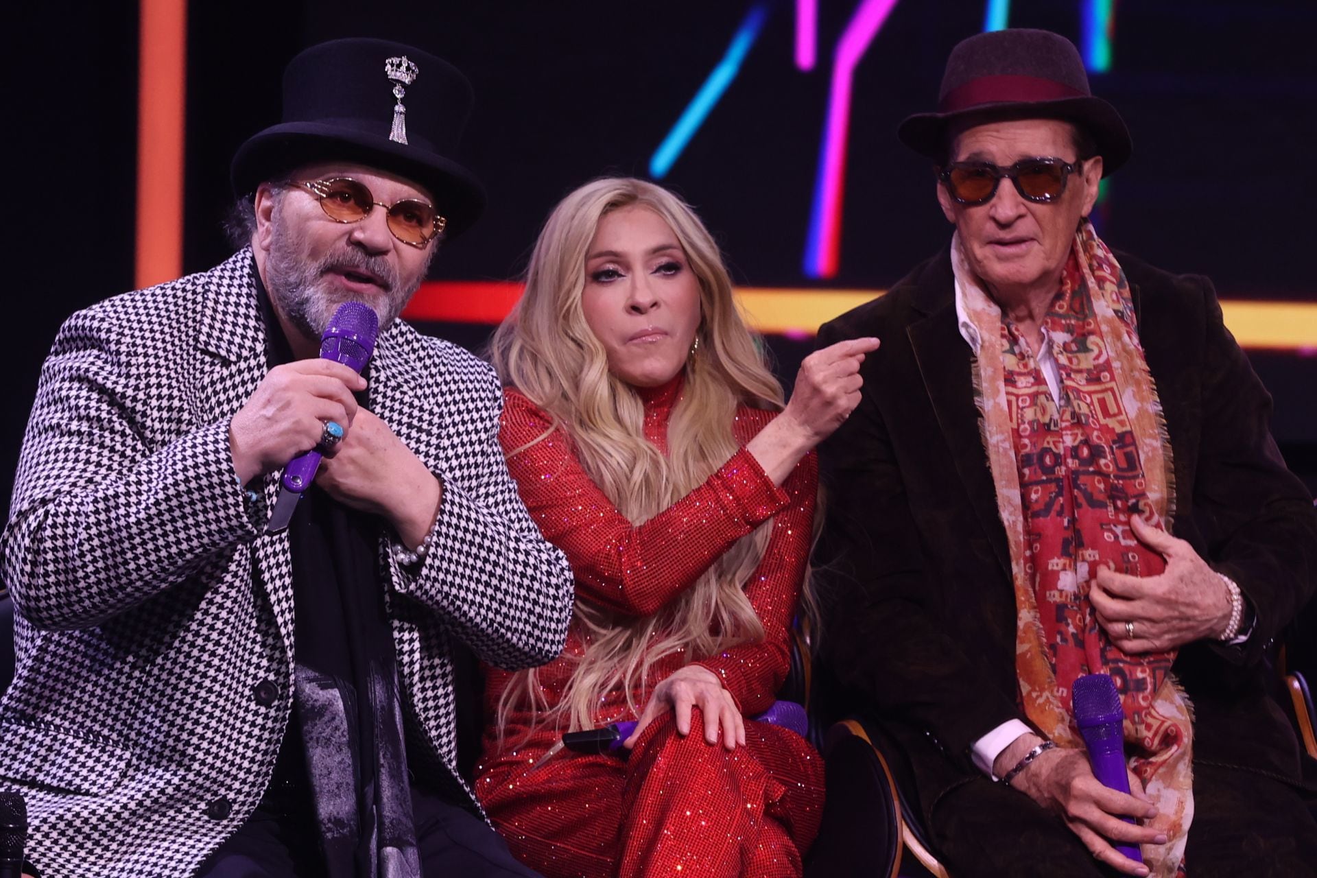 Manuel Mijares, Yuri y Emmanuel.