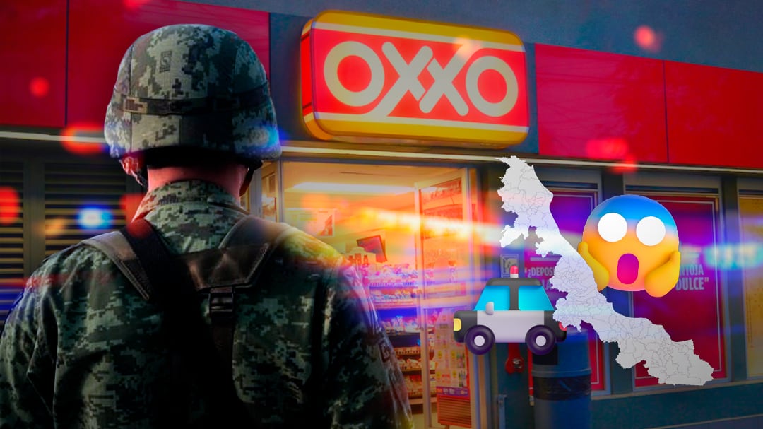 Militar asaltó varias sucursales de Oxxo en Minatitlán, Veracruz; la Sedena ya habló del caso
