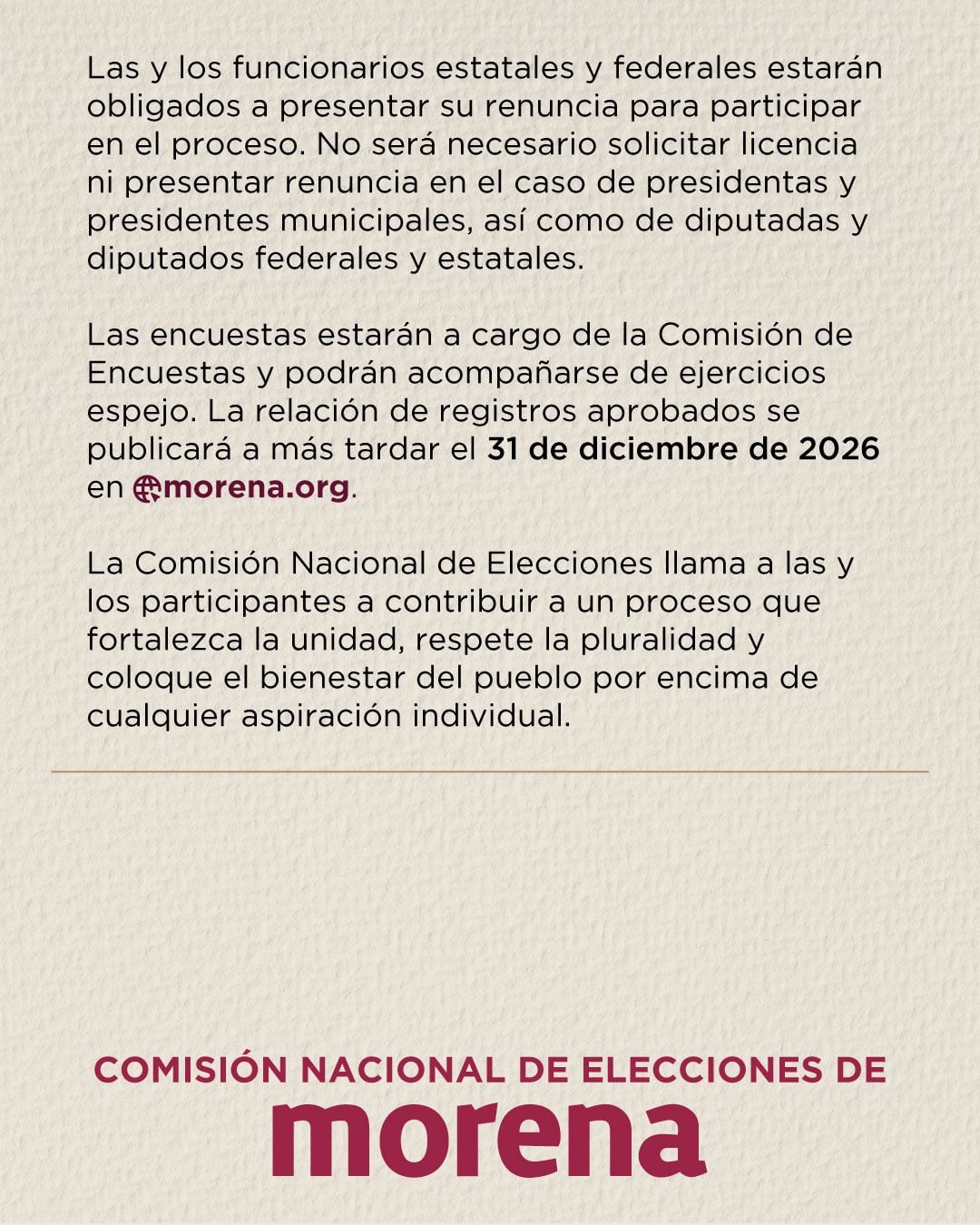 Citlalli Hernández aclara: funcionarios deberán renunciar para buscar diputación