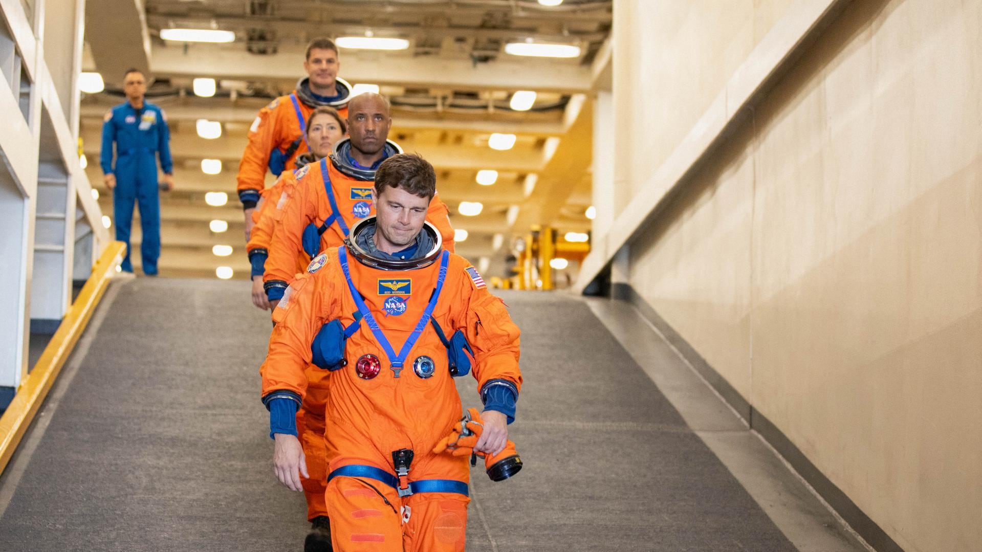 Tripulación de Artemis II de la NASA llegará a la central espacial este viernes