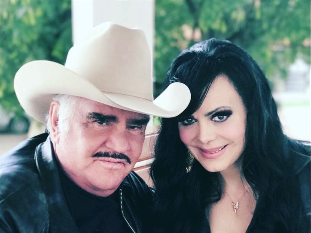 Vicente Fernández y Maribel Guardia.