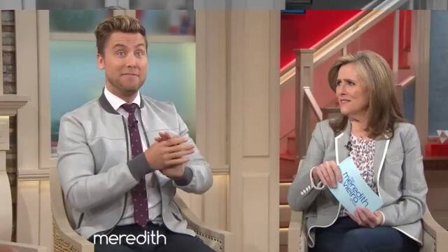 Invitado en el programa Meredith Vieira.