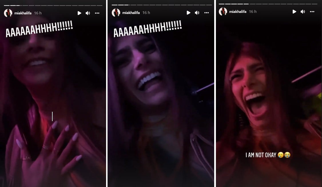 Mia Khalifa en el Flow Fest