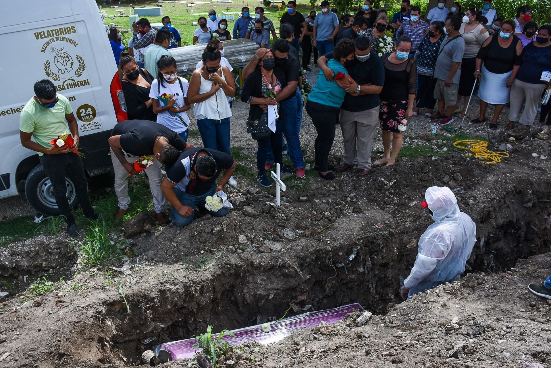Despedida a las víctimas de feminicidio en Campeche