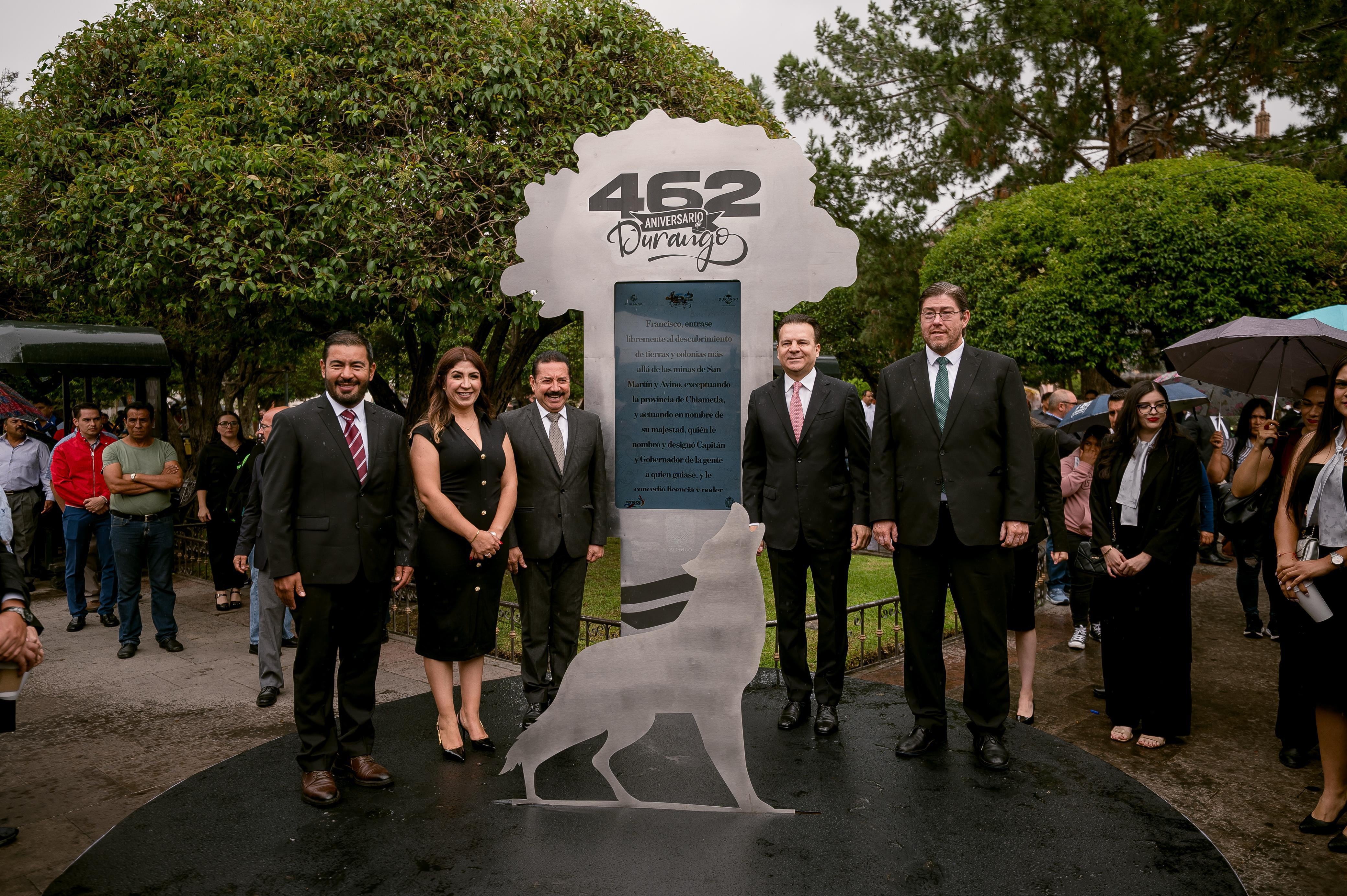 Durango celebra su 462 aniversario con mensaje de unidad