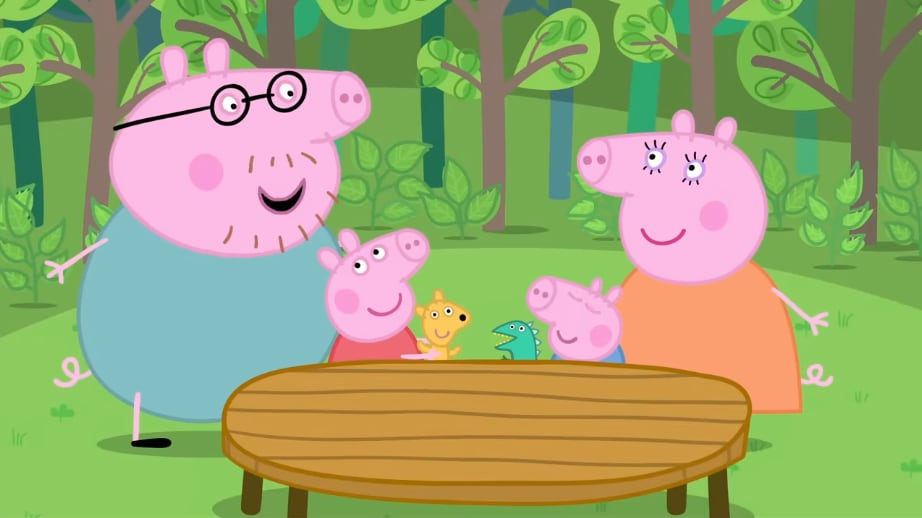 Peppa Pig por el Día Internacional del Picnic