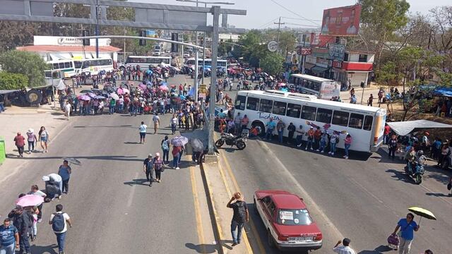 Bloqueos en Oaxaca hoy 21 de mayo 2024