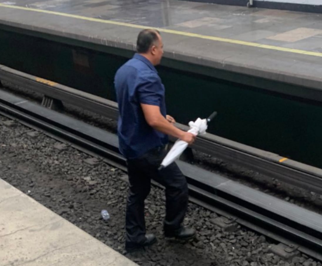 Metro CDMX: Retiran paraguas de las vías en Línea 3