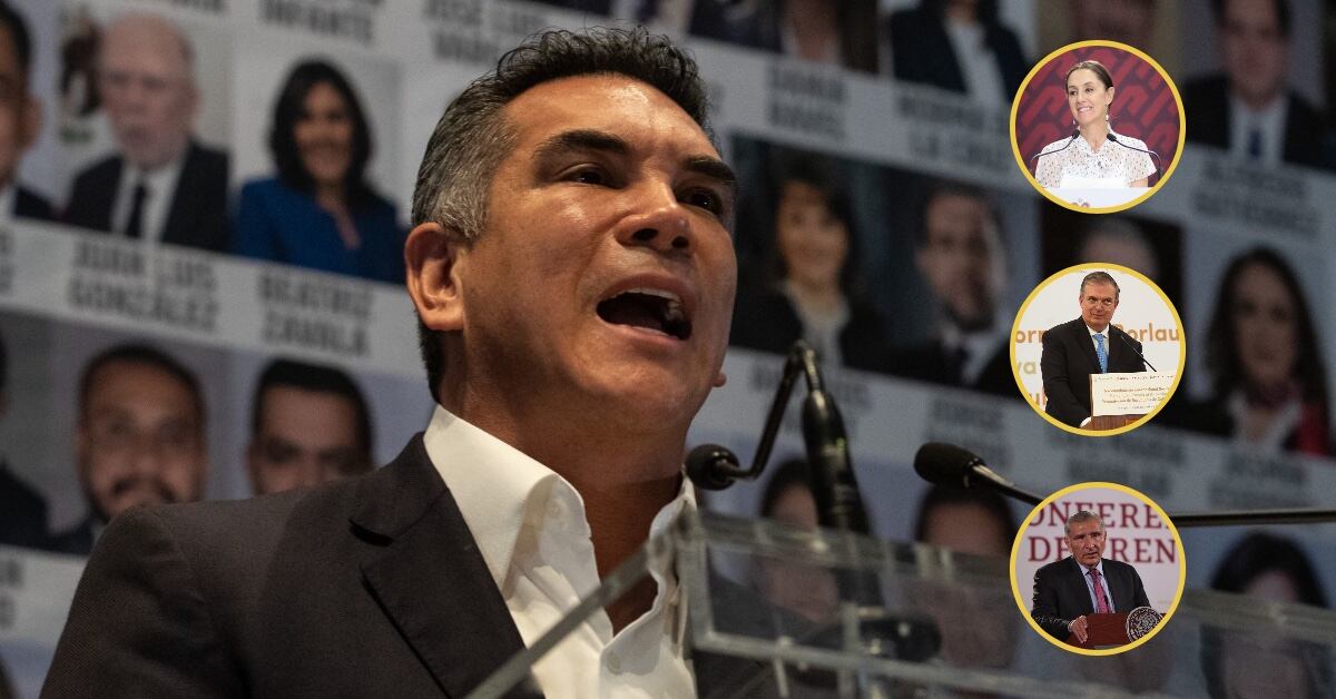 PRI denunciará a Claudia Sheinbaum, Marcelo Ebrard y Adán Augusto López por ir a eventos de candidatos de Morena