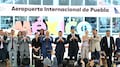 Alejandro Armenta firma convenio con Grupo Mundo Maya para modernizar el Aeropuerto Internacional Hermanos Serdán
