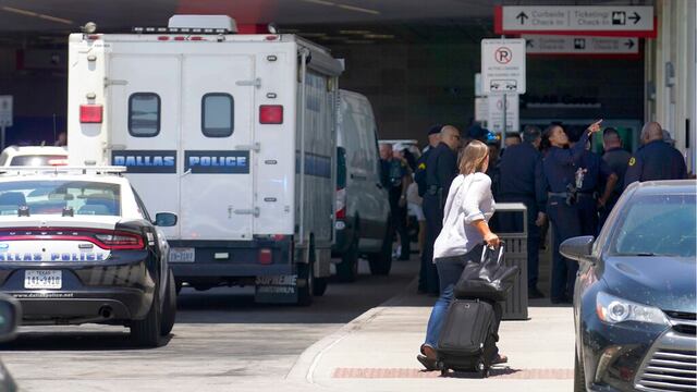 Se registra tiroteo en Aeropuerto de Dallas Love, Texas