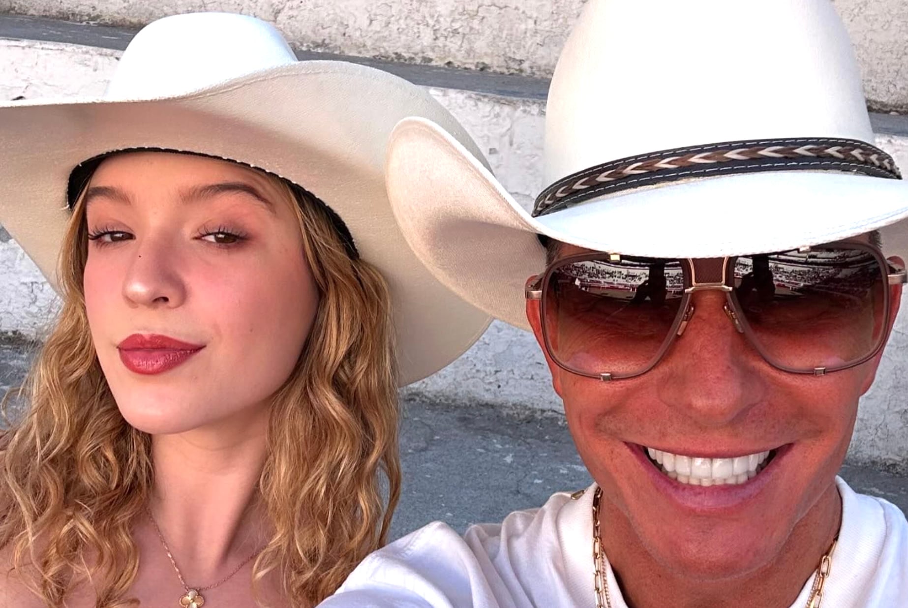 Erik Rubín y su hija, Mía Rubín