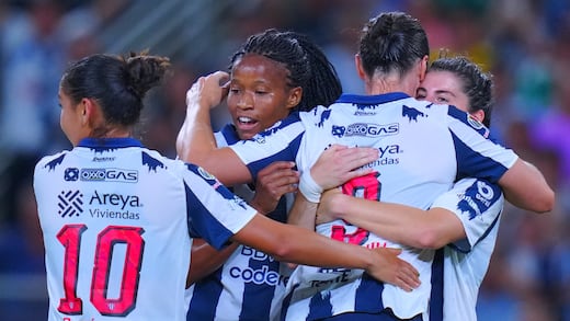 Rayadas y Cruz Azul empatan en la ida de cuartos de final de la Liga MX Femenil