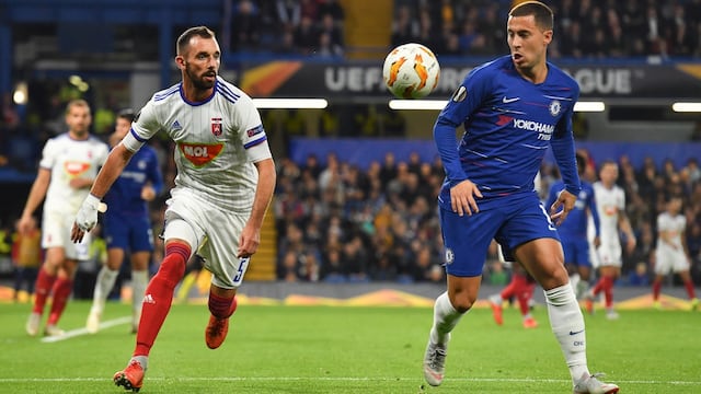 Hazard comenzó otra temporada con el Chelsea